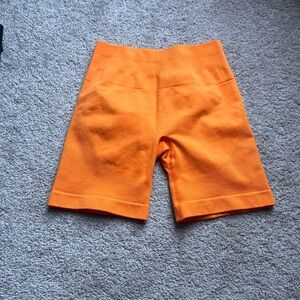 Bright Orange Women's Bike Shorts